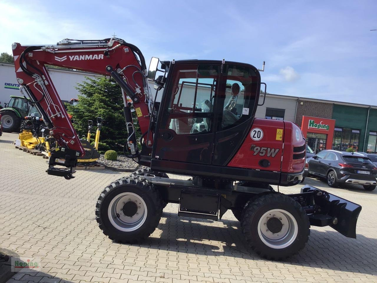 Yanmar B95W/5 - Мини-экскаватор: фото 5 Yanmar B95W/5 - Мини-экскаватор: фото 5