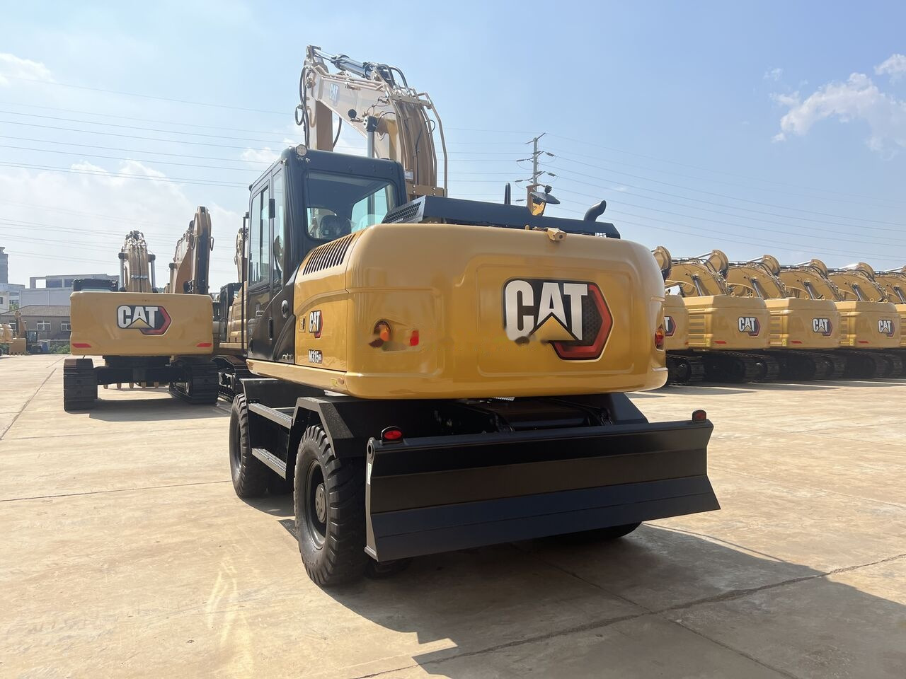 Новый Колёсный экскаватор Caterpillar M315GC NEW MACHINE: фото 6