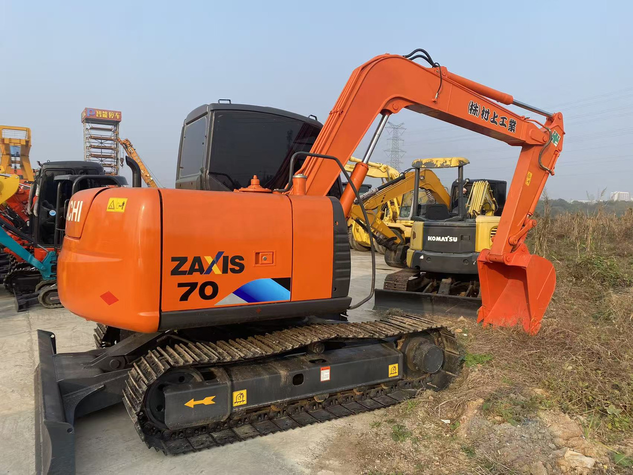 HITACHI ZX70 - Мини-экскаватор: фото 5 HITACHI ZX70 - Мини-экскаватор: фото 5