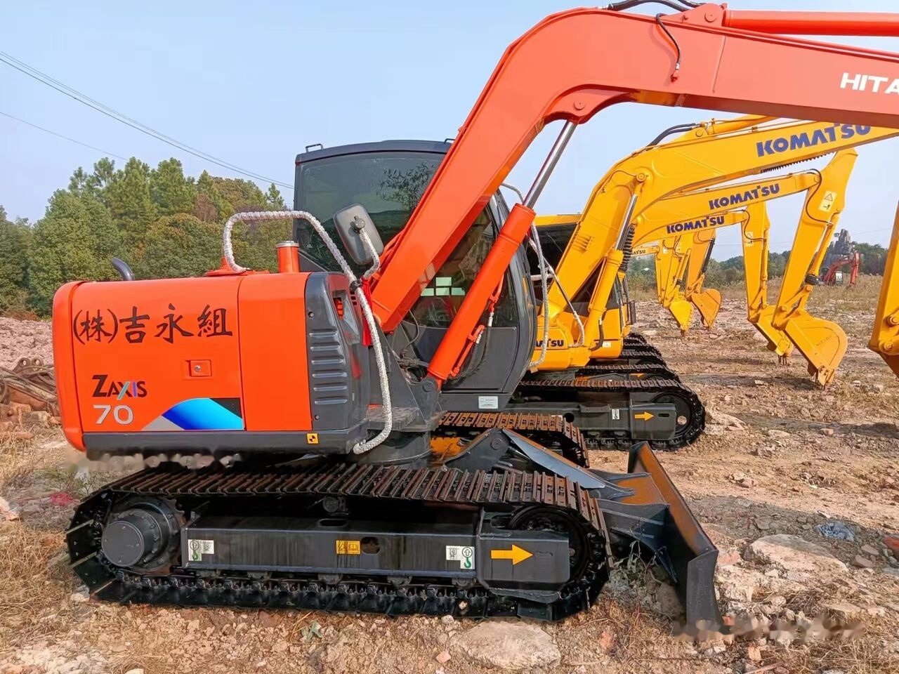 Hitachi ZX70 лизинг Hitachi ZX70: фото 7