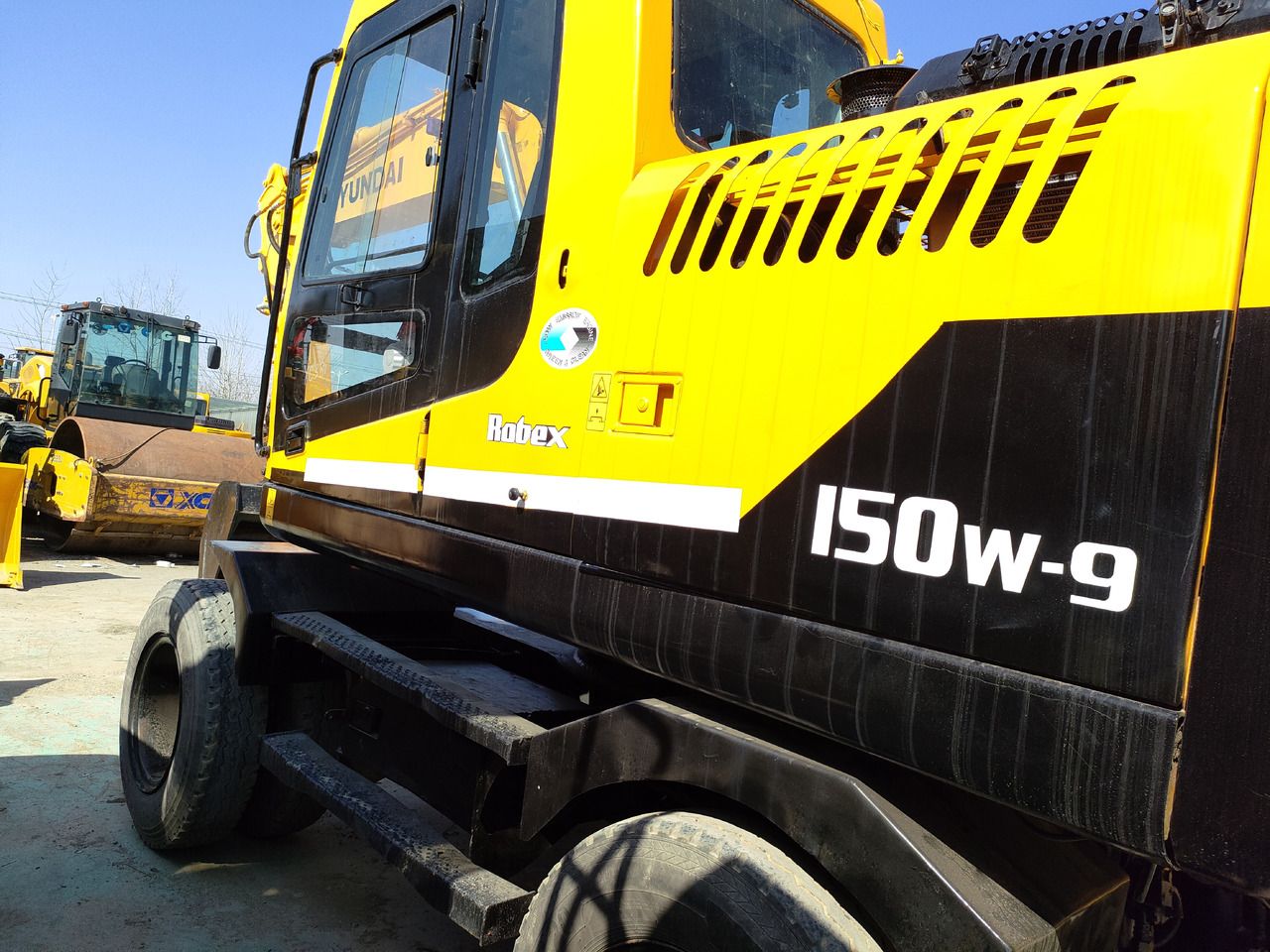 Hyundai R150W-9 - Колёсный экскаватор: фото 5 Hyundai R150W-9 - Колёсный экскаватор: фото 5