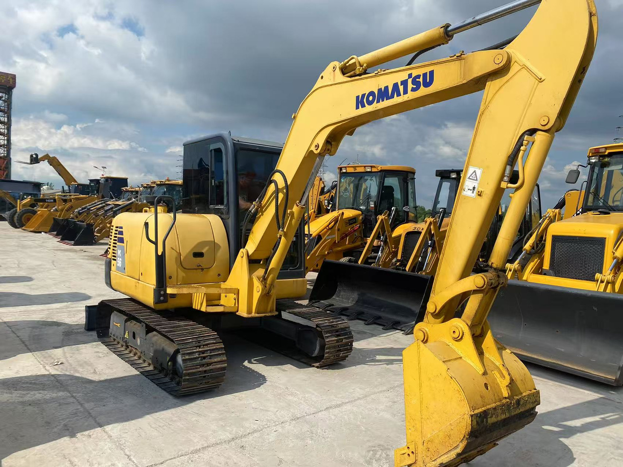 KOMATSU PC56-7 - Мини-экскаватор: фото 4 KOMATSU PC56-7 - Мини-экскаватор: фото 4