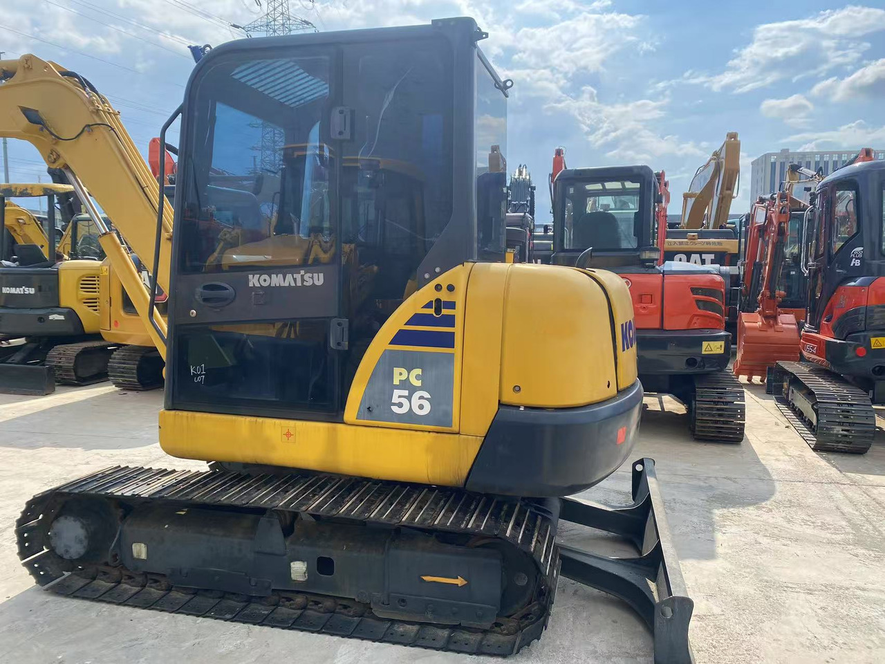 KOMATSU PC56-7 - Мини-экскаватор: фото 4 KOMATSU PC56-7 - Мини-экскаватор: фото 4