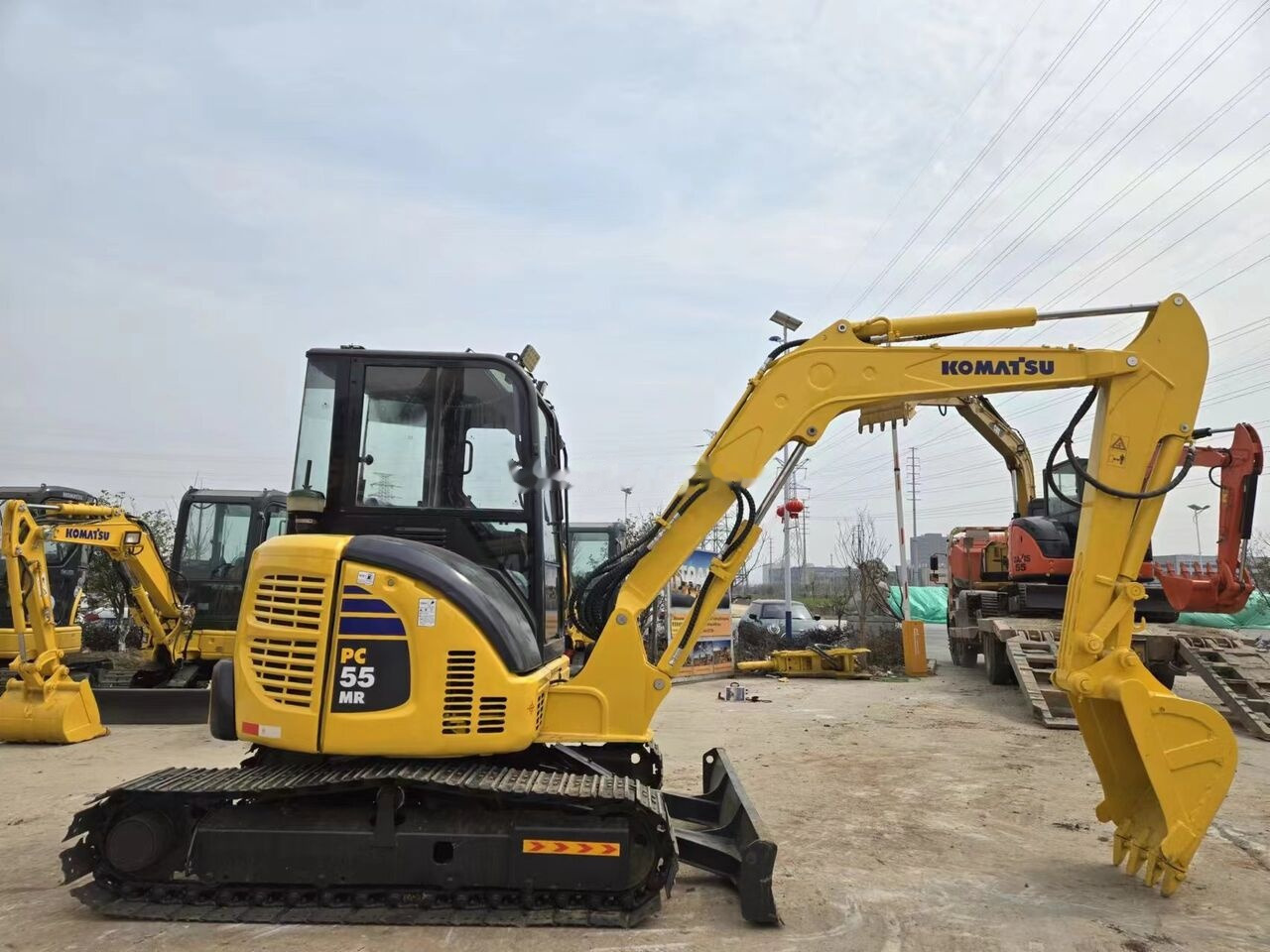 Komatsu PC55 - Мини-экскаватор: фото 4 Komatsu PC55 - Мини-экскаватор: фото 4