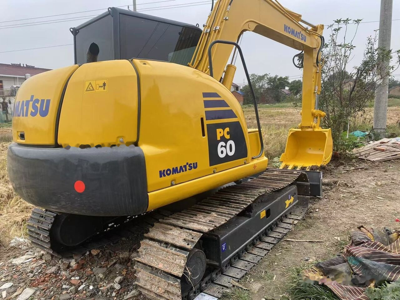 Komatsu PC60-8 - Мини-экскаватор: фото 3 Komatsu PC60-8 - Мини-экскаватор: фото 3