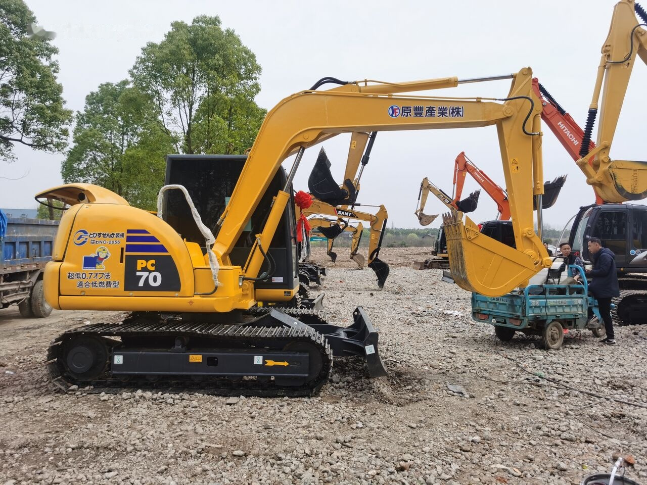 Komatsu PC70-8 - Мини-экскаватор: фото 4 Komatsu PC70-8 - Мини-экскаватор: фото 4