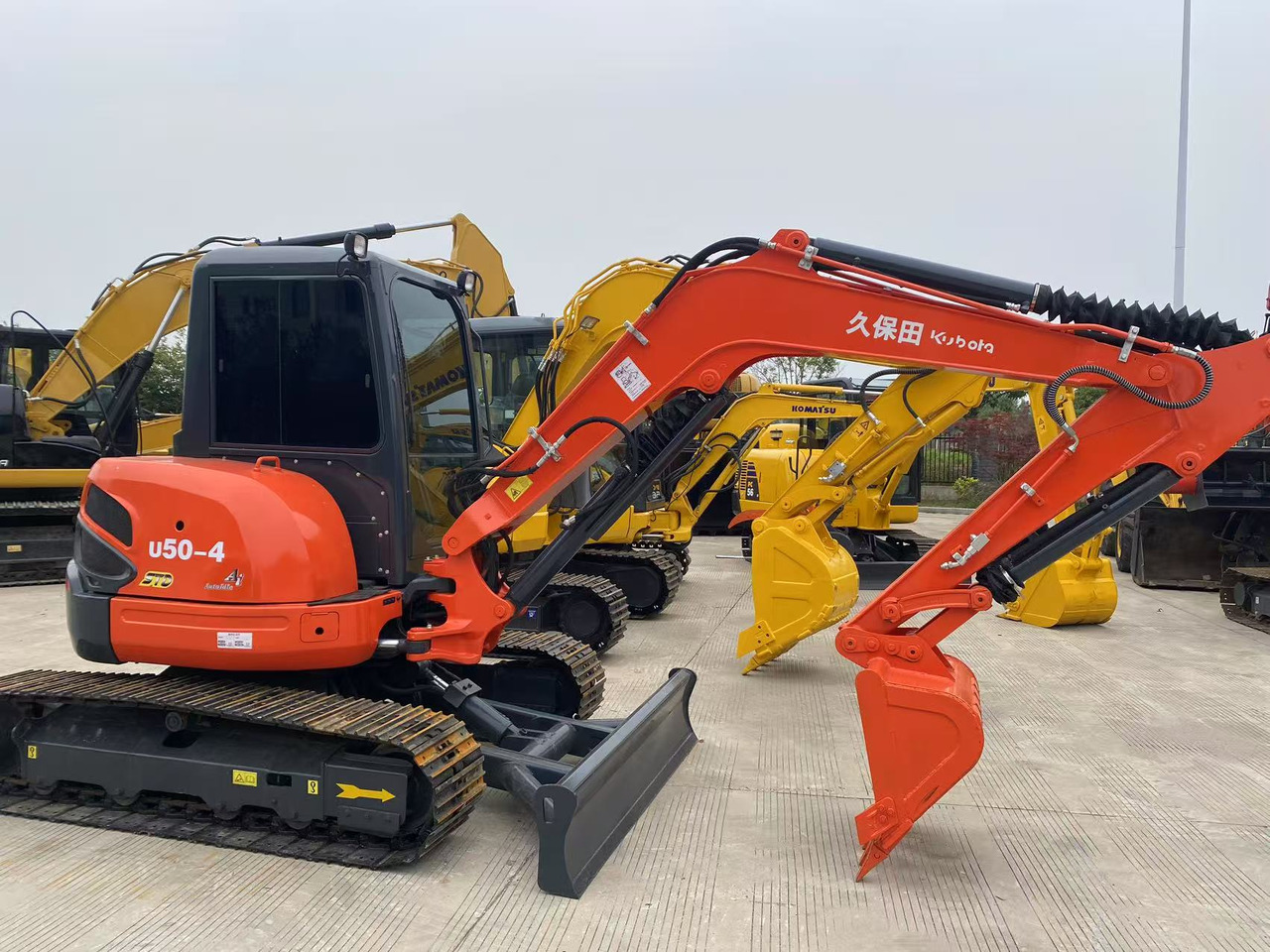 Kubota U50-4 - Мини-экскаватор: фото 4 Kubota U50-4 - Мини-экскаватор: фото 4