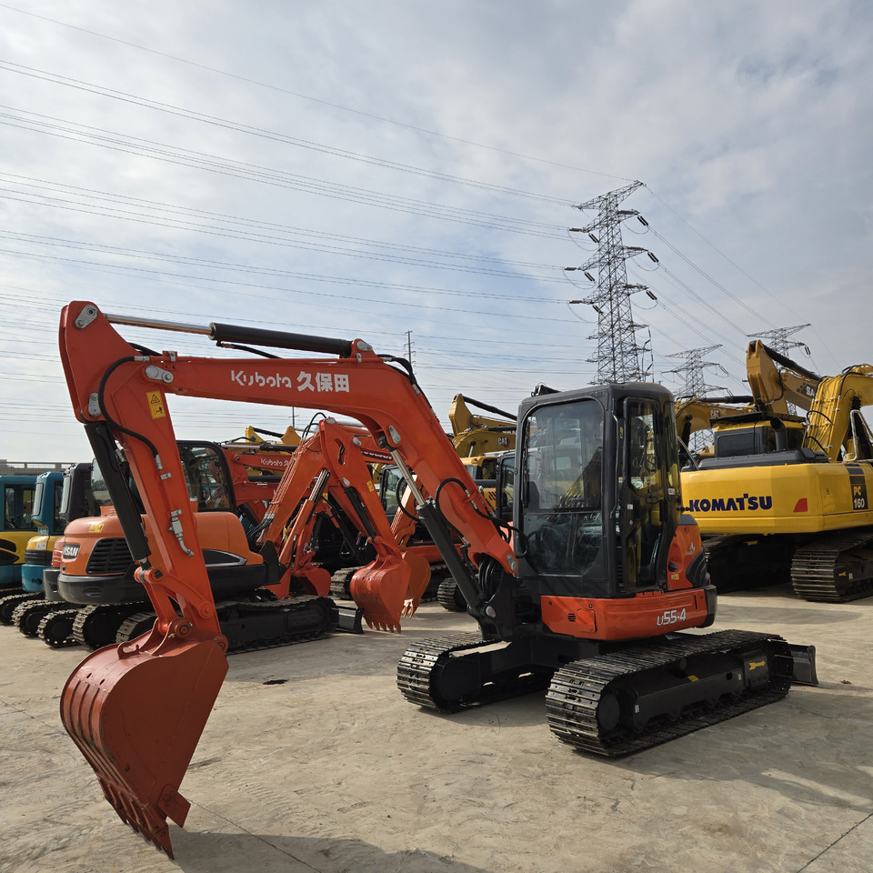 Kubota U55 - Мини-экскаватор: фото 3 Kubota U55 - Мини-экскаватор: фото 3