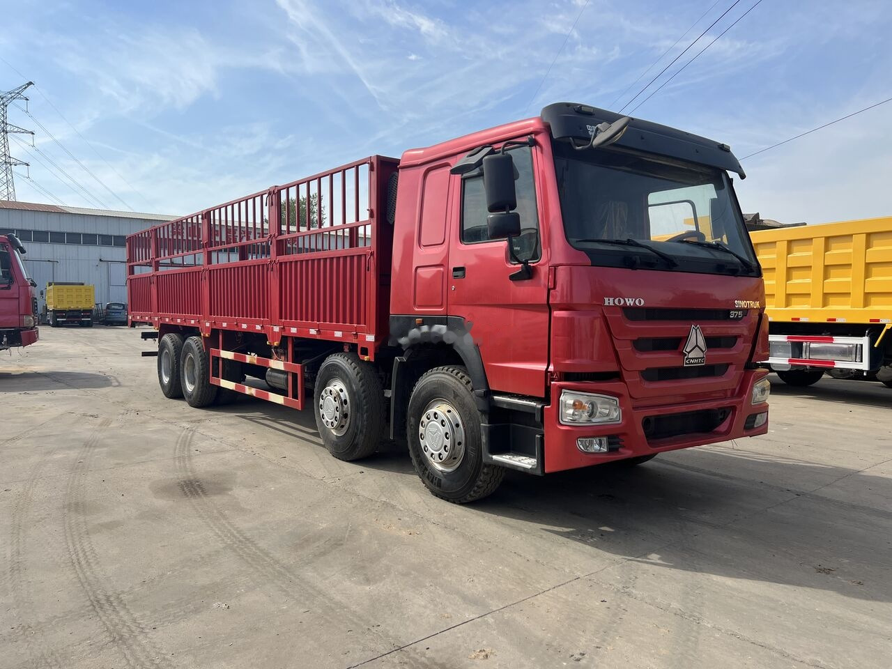 Грузовик бортовой/ Платформа Sinotruk Howo Howo 8*4: фото 11