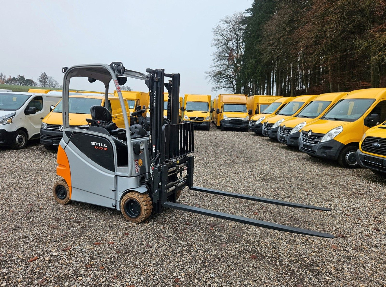 Still RX20 - 18 hydrl. Zinkenverstellung | 4-Rad |1.Hd - Электропогрузчик: фото 1 Still RX20 - 18 hydrl. Zinkenverstellung | 4-Rad |1.Hd - Электропогрузчик: фото 1