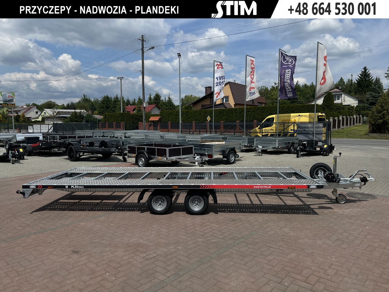 LORRIES PL30-5521 - Прицеп-автовоз: фото 3 LORRIES PL30-5521 - Прицеп-автовоз: фото 3