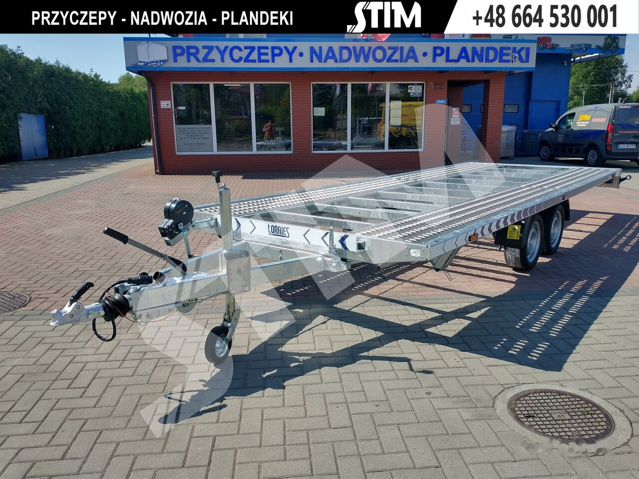 Новый Прицеп-автовоз Lorries PL35-5521: фото 8 Новый Прицеп-автовоз Lorries PL35-5521: фото 8