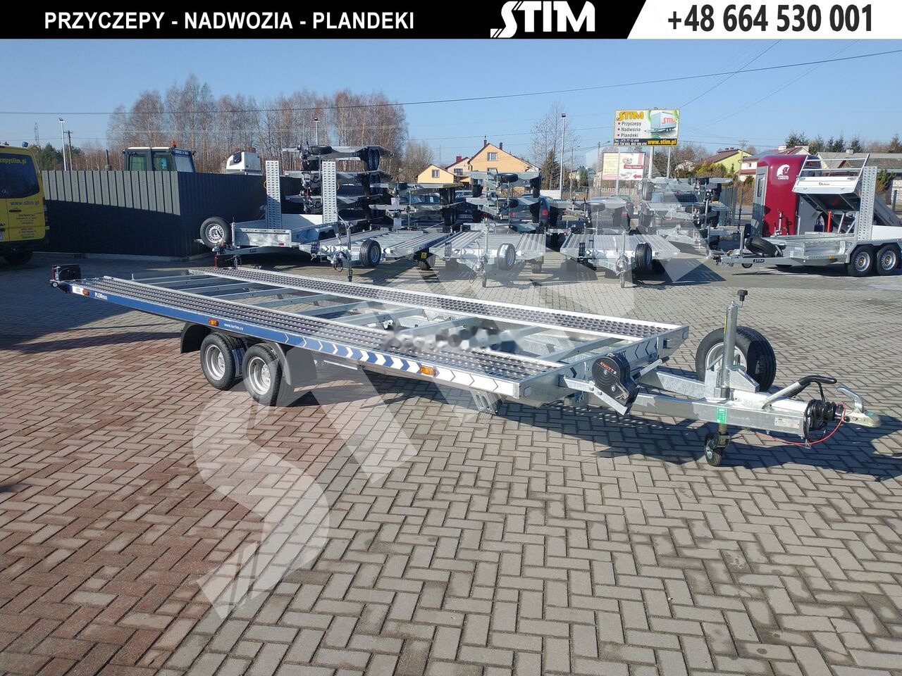 Новый Прицеп-автовоз Lorries PLi30-5521: фото 12