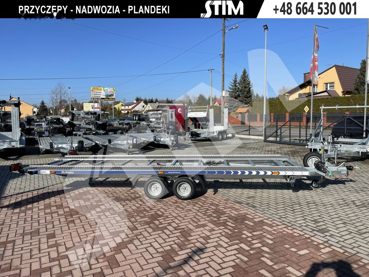 Новый Прицеп-автовоз Lorries PLi30-5521: фото 9