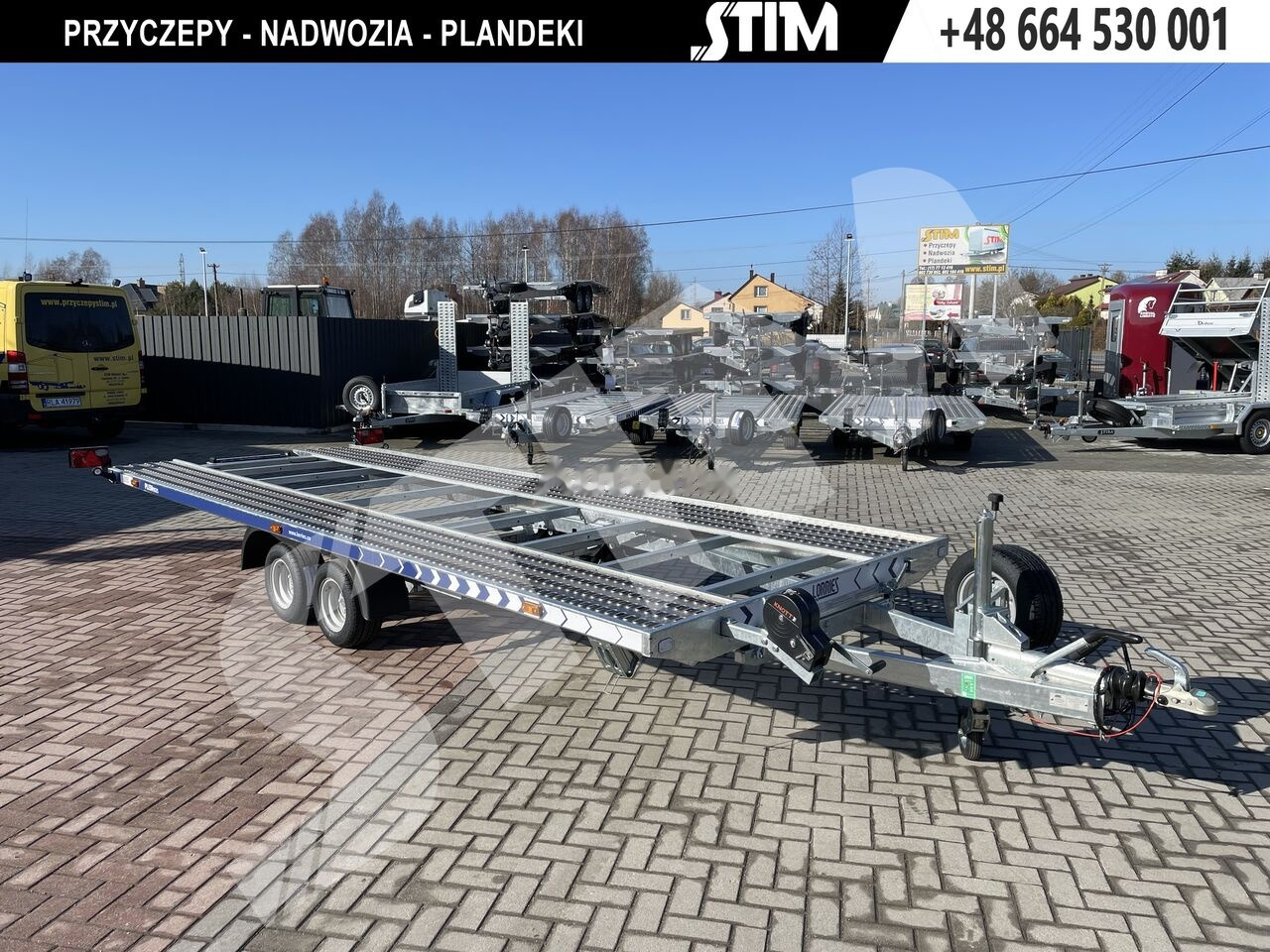 Новый Прицеп-автовоз Lorries PLi30-5521: фото 8