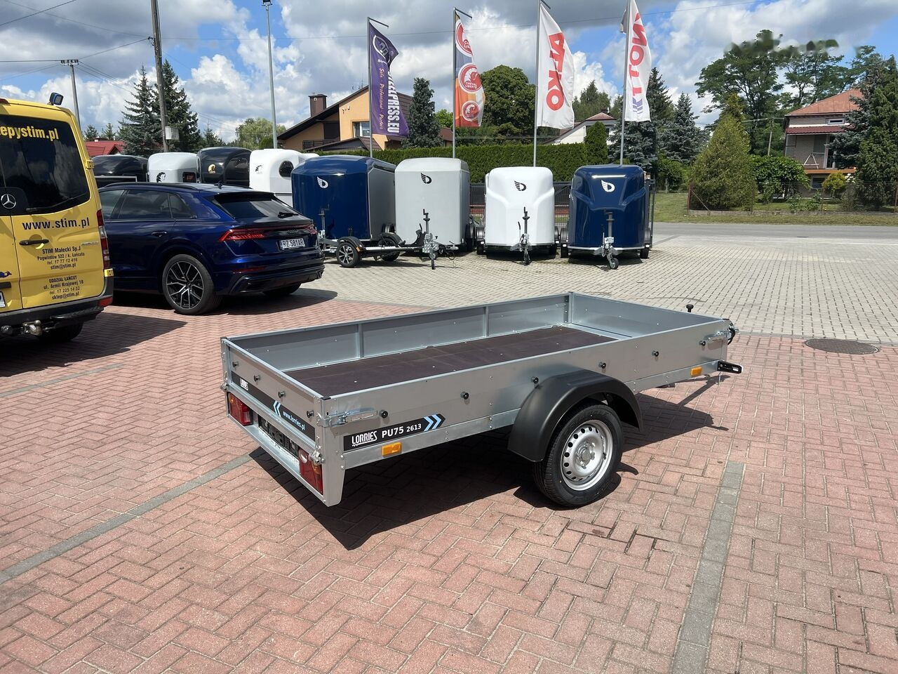 Lorries PU75-2613 + UCHYLNA - Прицеп для легкового автомобиля: фото 2 Lorries PU75-2613 + UCHYLNA - Прицеп для легкового автомобиля: фото 2