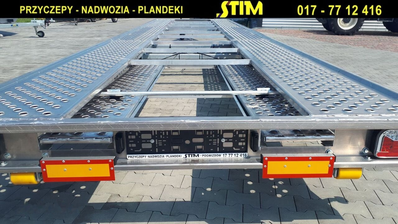 Новый Прицеп-автовоз Stim L-23, ALU: фото 12