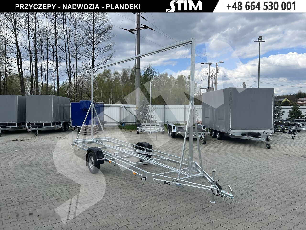 Stim L11-0,75/5020 BANER REKLAMOWY - Прицеп для легкового автомобиля: фото 1 Stim L11-0,75/5020 BANER REKLAMOWY - Прицеп для легкового автомобиля: фото 1