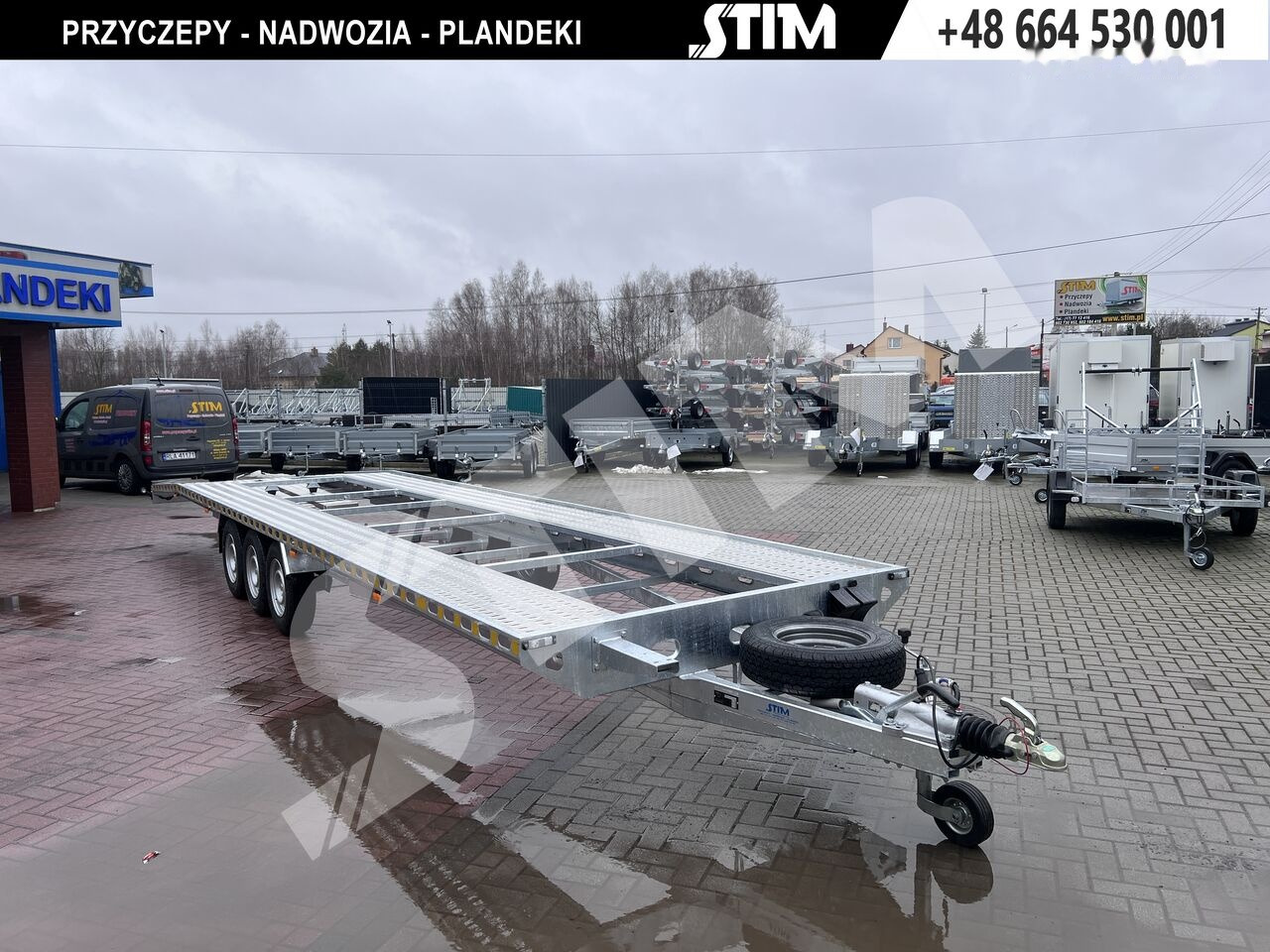 Stim L23/PP-TS/85-35S-RY1500 - Прицеп-автовоз: фото 4 Stim L23/PP-TS/85-35S-RY1500 - Прицеп-автовоз: фото 4