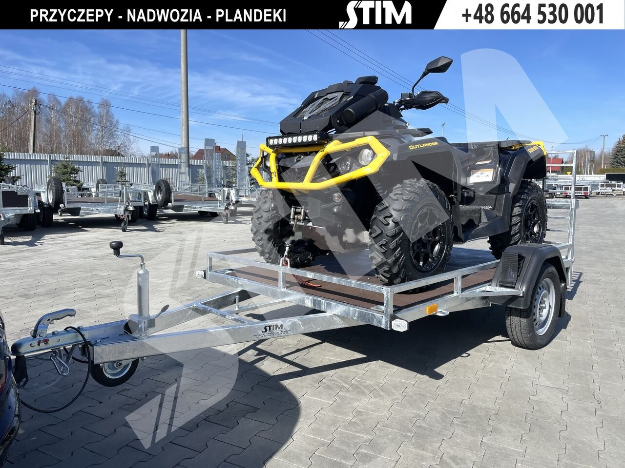 Stim S11-QT/750 - Прицеп для легкового автомобиля: фото 1 Stim S11-QT/750 - Прицеп для легкового автомобиля: фото 1