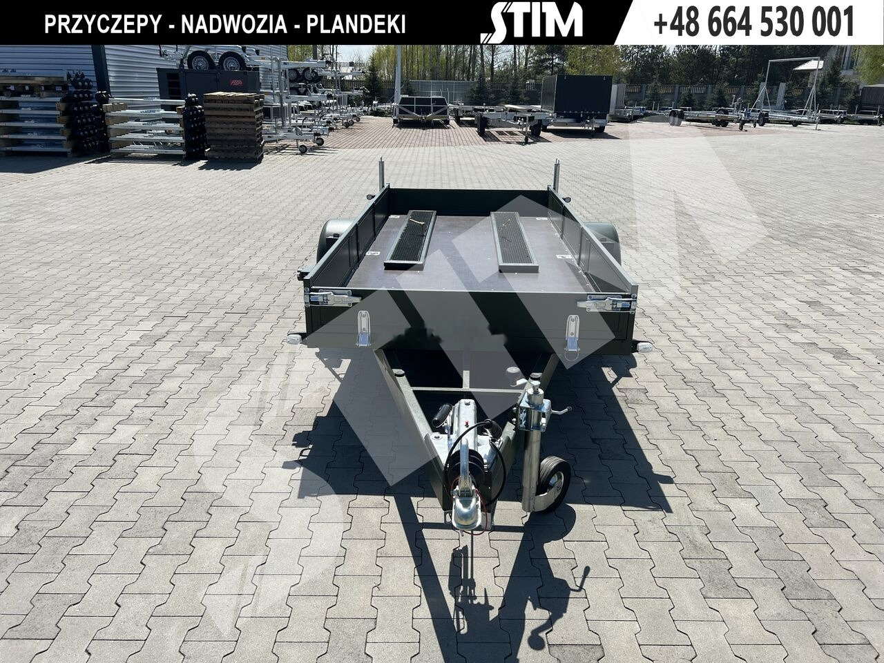 Stim S21-1,3/3515 (malowana proszkowo) - Прицеп бортовой/ Платформа: фото 5 Stim S21-1,3/3515 (malowana proszkowo) - Прицеп бортовой/ Платформа: фото 5