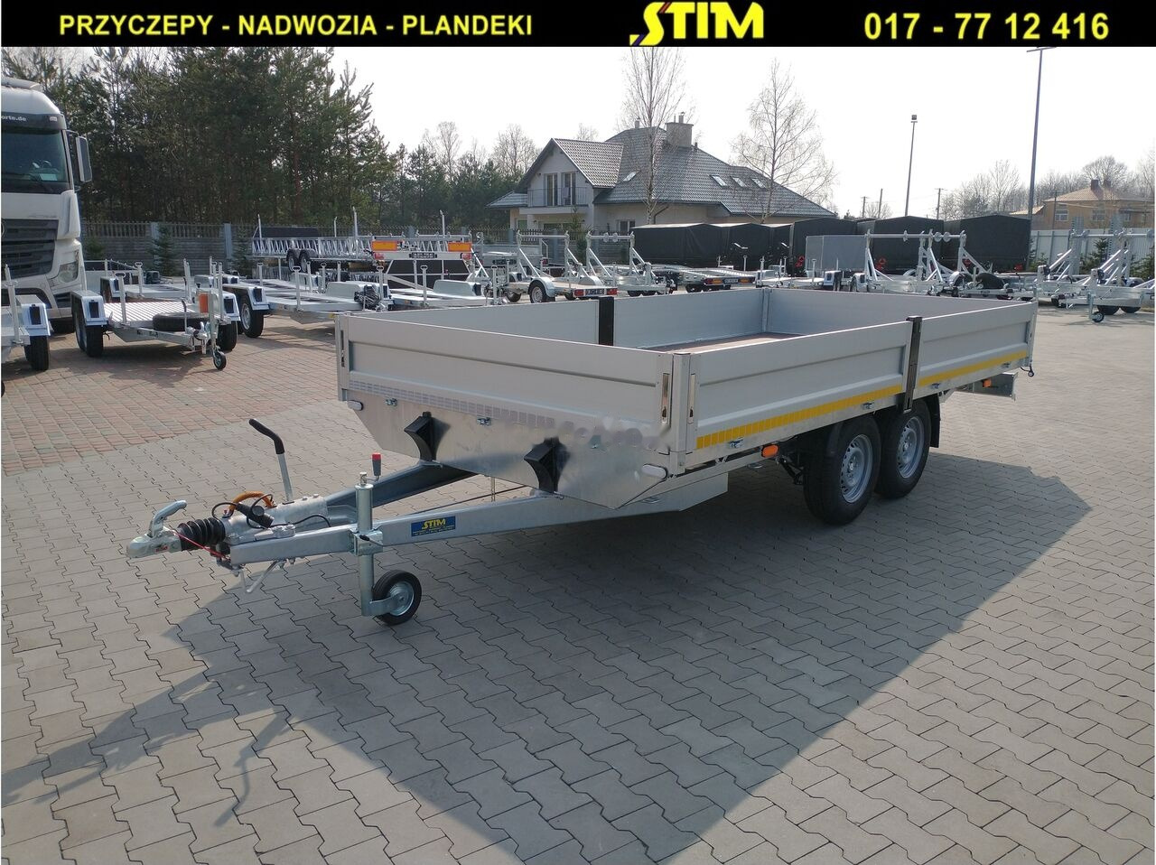 Stim S22 - Прицеп бортовой/ Платформа: фото 1 Stim S22 - Прицеп бортовой/ Платформа: фото 1