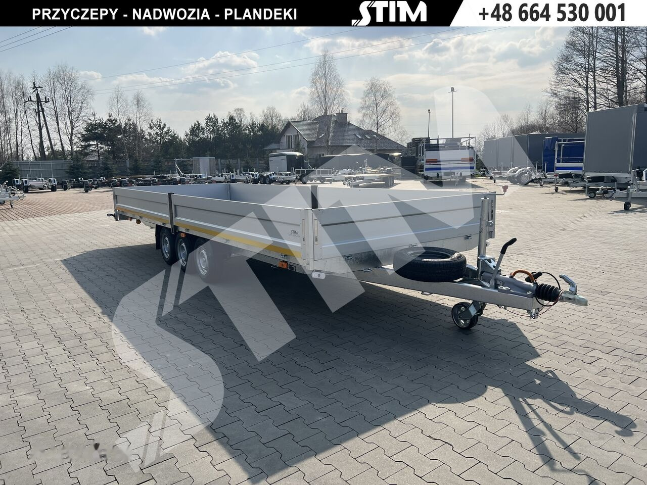 Stim S23/BR/35-6222 - Прицеп бортовой/ Платформа: фото 5 Stim S23/BR/35-6222 - Прицеп бортовой/ Платформа: фото 5