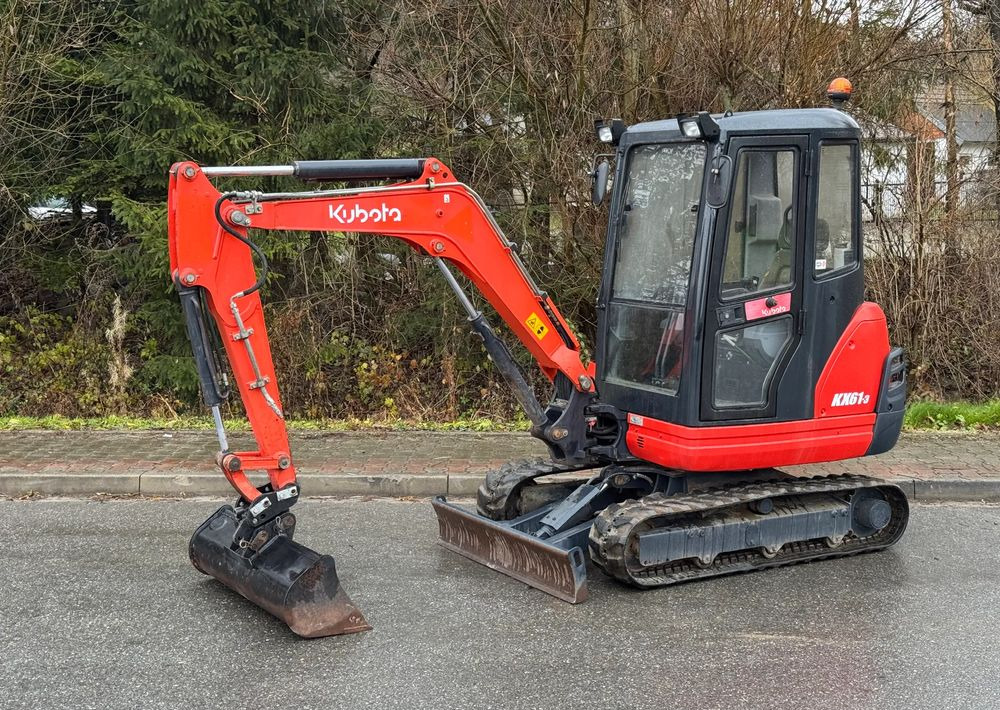 Мини-экскаватор Kubota * Sprowadzona * Minikoparka * Kubota KX61-3 * 2.6 Ton *: фото 1