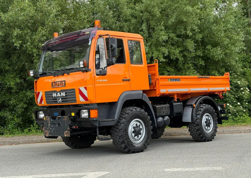MAN * MAN 10-220 * Kiper Wywrotka Meiller * 4x4 * Zimowe Utrzymanie * Unimog * - Самосвал: фото 2 MAN * MAN 10-220 * Kiper Wywrotka Meiller * 4x4 * Zimowe Utrzymanie * Unimog * - Самосвал: фото 2
