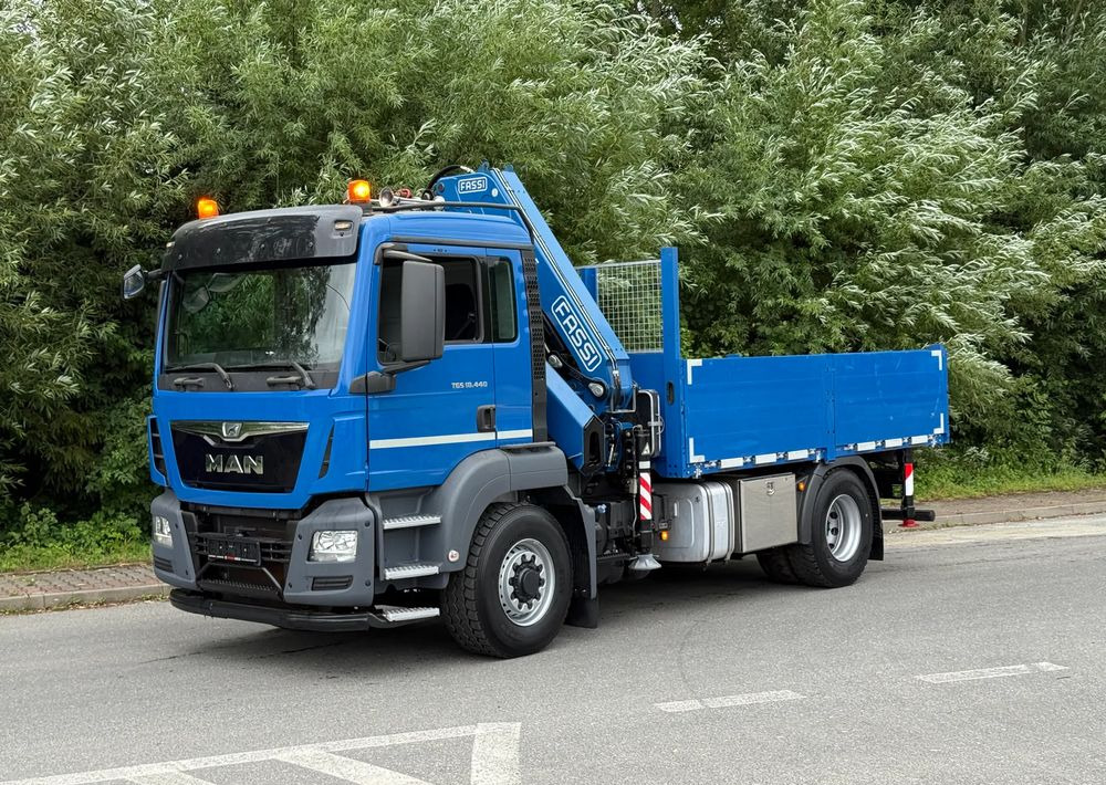 MAN * MAN 18.440 TGS * 4x4 * HDS Fassi F215 * Sprowadzony * 95 000 KM ! * Stan Jak Nowy - Грузовик бортовой/ Платформа, Автоманипулятор: фото 2 MAN * MAN 18.440 TGS * 4x4 * HDS Fassi F215 * Sprowadzony * 95 000 KM ! * Stan Jak Nowy - Грузовик бортовой/ Платформа, Автоманипулятор: фото 2