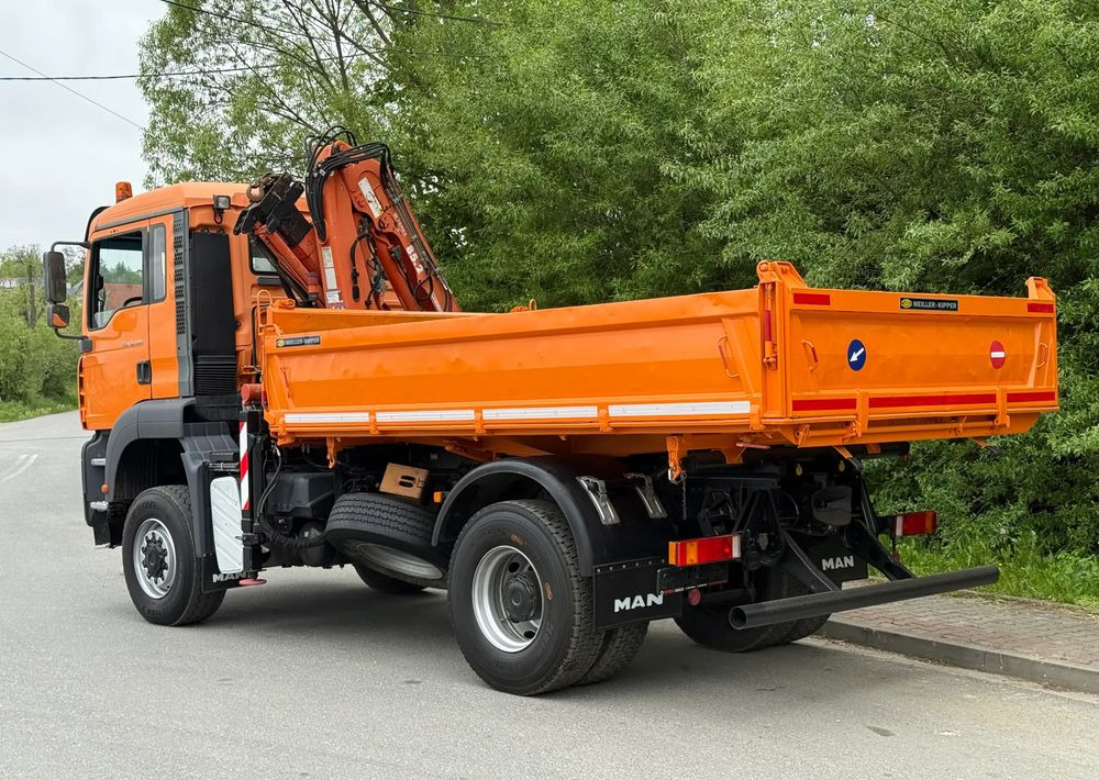 Самосвал MAN * MAN 18 480 * KIPER WYWROTKA * 4x4 * HDS ATLAS 85* STAN BARDZO DOBRY * Sprowadzony: фото 20