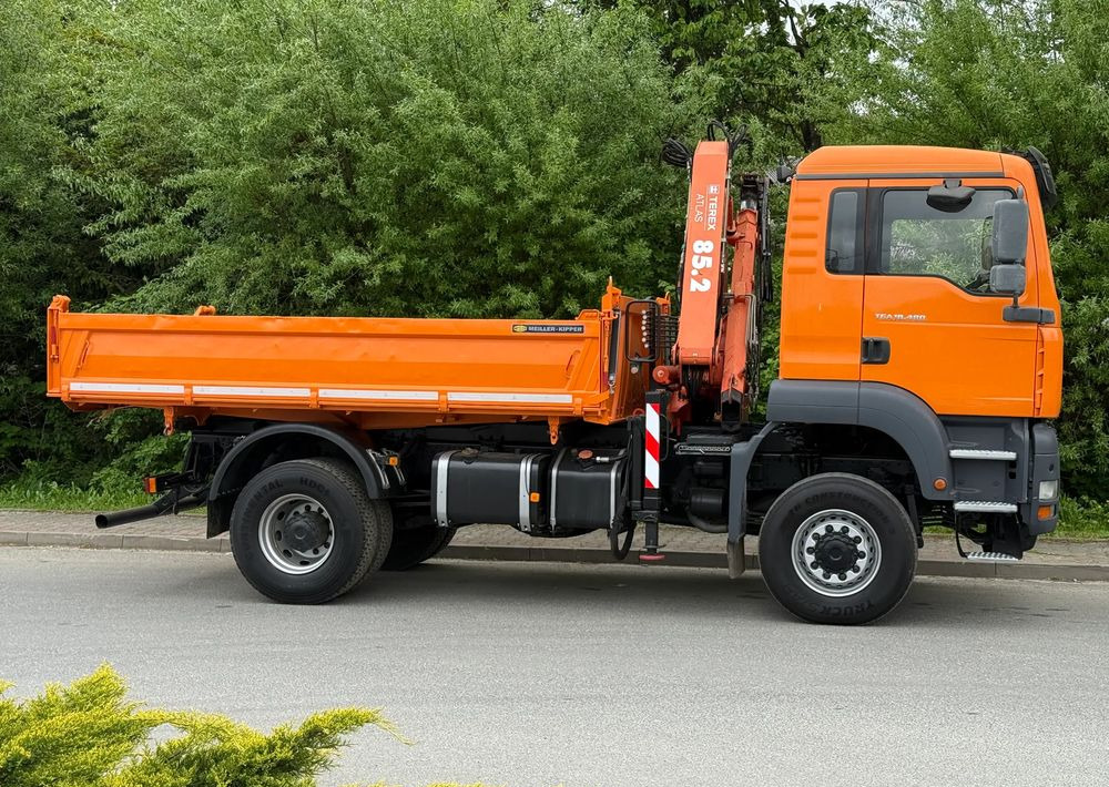Самосвал MAN * MAN 18 480 * KIPER WYWROTKA * 4x4 * HDS ATLAS 85* STAN BARDZO DOBRY * Sprowadzony: фото 11