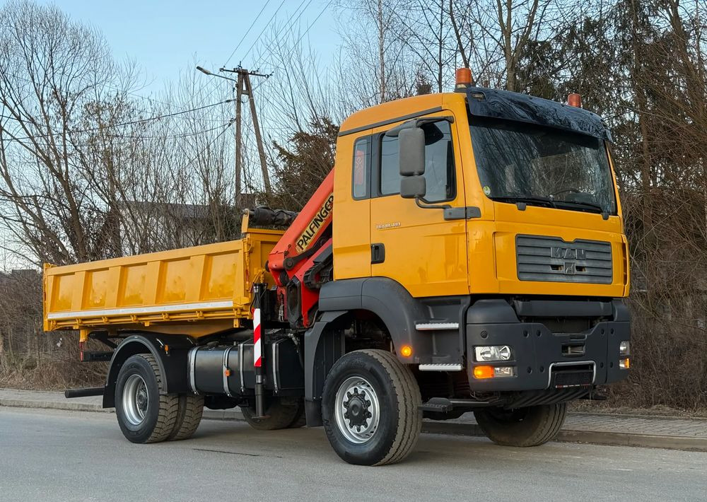 MAN * MAN TGA 18-410 * KIPER WYWROTKA * 4x4 * HDS Palfinger PK16500* Sprowadzony* Bardzo Dobry Stan * - Самосвал: фото 2 MAN * MAN TGA 18-410 * KIPER WYWROTKA * 4x4 * HDS Palfinger PK16500* Sprowadzony* Bardzo Dobry Stan * - Самосвал: фото 2