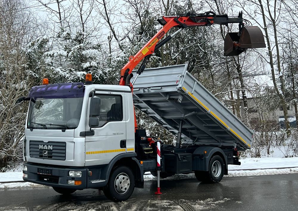 Самосвал MAN MAN TGL 12-240 Kiper Wywrotka 4x2 Kran PALFINGER PK 12500 BARDZO DOBRY STAN: фото 19 Самосвал MAN MAN TGL 12-240 Kiper Wywrotka 4x2 Kran PALFINGER PK 12500 BARDZO DOBRY STAN: фото 19