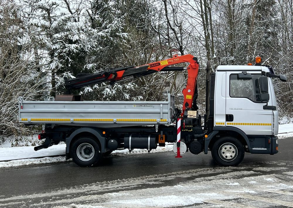Самосвал MAN MAN TGL 12-240 Kiper Wywrotka 4x2 Kran PALFINGER PK 12500 BARDZO DOBRY STAN: фото 10 Самосвал MAN MAN TGL 12-240 Kiper Wywrotka 4x2 Kran PALFINGER PK 12500 BARDZO DOBRY STAN: фото 10