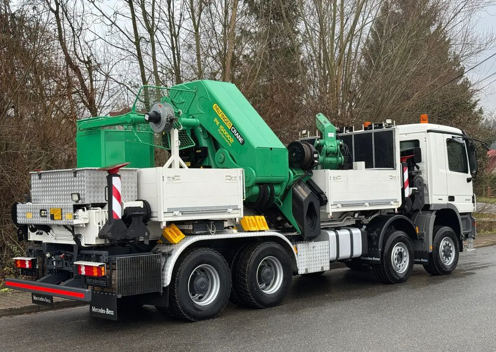 Mercedes-Benz * Mercedes 8x6  Actros 4144 * HDS Palfinger 150002 + FLY JIB PJ 170 * Dźwig * 40 TON * Wyciągarka * 35 Metrów * Kosz * лизинг Mercedes-Benz * Mercedes 8x6  Actros 4144 * HDS Palfinger 150002 + FLY JIB PJ 170 * Dźwig * 40 TON * Wyciągarka * 35 Metrów * Kosz *: фото 16