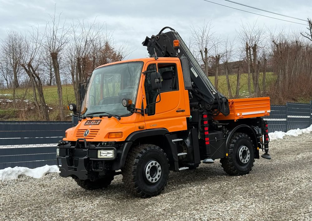 Mercedes-Benz * Mercedes Unimog U 400 * HDS HIAB 166 * Specjalny * Energetyka * Kosz do HDS * Stan Idealny - Грузовик бортовой/ Платформа, Автоманипулятор: фото 2 Mercedes-Benz * Mercedes Unimog U 400 * HDS HIAB 166 * Specjalny * Energetyka * Kosz do HDS * Stan Idealny - Грузовик бортовой/ Платформа, Автоманипулятор: фото 2