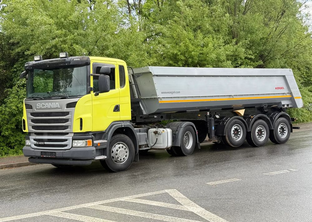 Scania * Zestaw * Scania G400 + Naczepa Kogel Kiper Wywrotka * Sprowadzony * Bardzo Dobry Stan * - Тягач: фото 3 Scania * Zestaw * Scania G400 + Naczepa Kogel Kiper Wywrotka * Sprowadzony * Bardzo Dobry Stan * - Тягач: фото 3