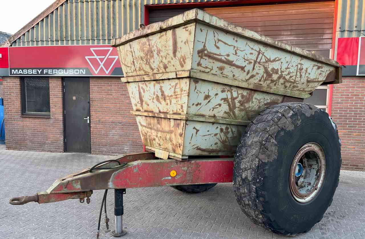 Gronddumper, zandkipper, enkelas, landbouwtransport - Сельскохозяйственный прицеп-самосвал: фото 2 Gronddumper, zandkipper, enkelas, landbouwtransport - Сельскохозяйственный прицеп-самосвал: фото 2