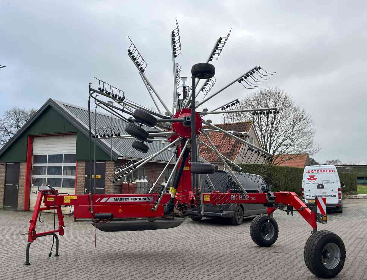Massey Ferguson RK 802 TRC weidebouwmachines Fella Hark Rake Zwiller - Сеноворошилка: фото 5 Massey Ferguson RK 802 TRC weidebouwmachines Fella Hark Rake Zwiller - Сеноворошилка: фото 5