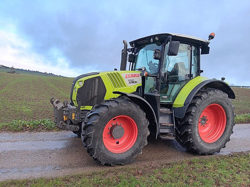 Claas Arion 550 Cebis - Трактор: фото 2 Claas Arion 550 Cebis - Трактор: фото 2