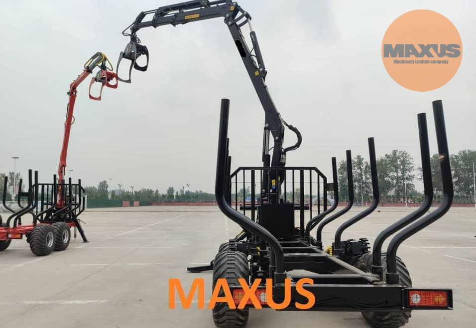 Лісовий причіп MAXUS 1400 + Кран 780 - Лесной прицеп: фото 2 Лісовий причіп MAXUS 1400 + Кран 780 - Лесной прицеп: фото 2