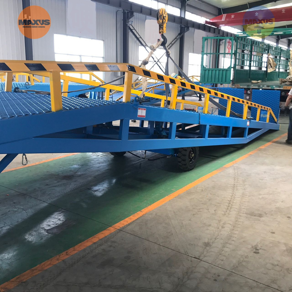 Maxus NEW mobile loading ramp with a capacity of 10 tons - Погрузочная рампа: фото 1 Maxus NEW mobile loading ramp with a capacity of 10 tons - Погрузочная рампа: фото 1
