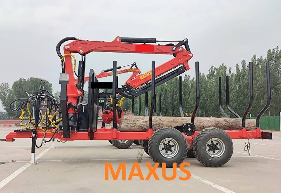NEW MAXUS 8t Forest Trailer with 2-ton Crane Warranty up to 10 YEARS НОВА прицепа лісова 8т Журавль 2т MAXUS Гарантія до 10 РОКІВ NOWA przyczepa leśna 8t Żuraw 2t MAXUS Gwarancja do 10 LAT - Лесной прицеп: фото 1 NEW MAXUS 8t Forest Trailer with 2-ton Crane Warranty up to 10 YEARS НОВА прицепа лісова 8т Журавль 2т MAXUS Гарантія до 10 РОКІВ NOWA przyczepa leśna 8t Żuraw 2t MAXUS Gwarancja do 10 LAT - Лесной прицеп: фото 1