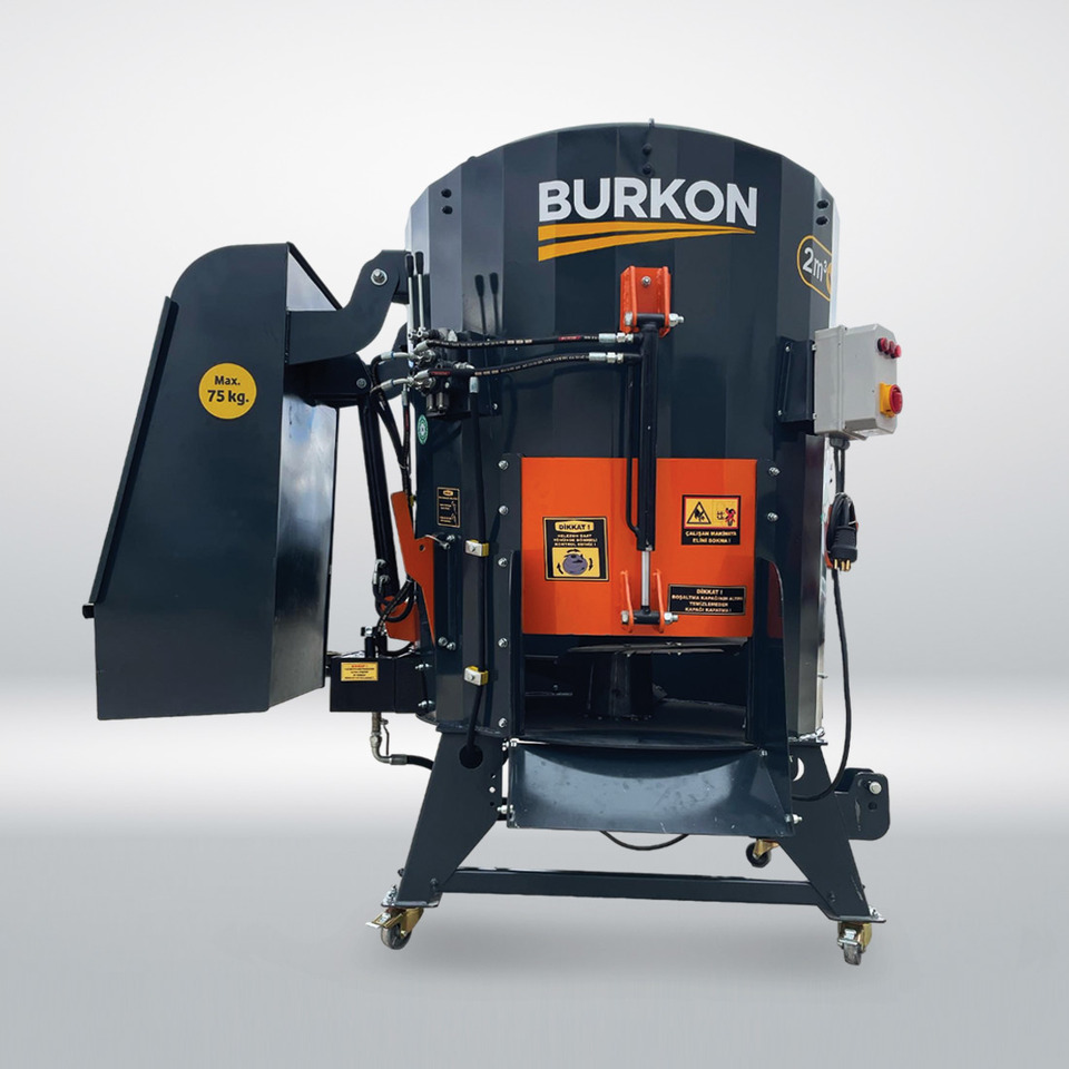 2 m3 Sabit Elektrikli ve Kepçeli Yem Karma Makinesi - Кормораздатчик: фото 2 2 m3 Sabit Elektrikli ve Kepçeli Yem Karma Makinesi - Кормораздатчик: фото 2