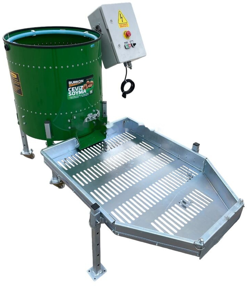 Burkon Devir Ayarlı (Rendeli-Lazerli) Ceviz Soyma Makinesi (80 Kg 190 L - Пищевое оборудование: фото 1 Burkon Devir Ayarlı (Rendeli-Lazerli) Ceviz Soyma Makinesi (80 Kg 190 L - Пищевое оборудование: фото 1