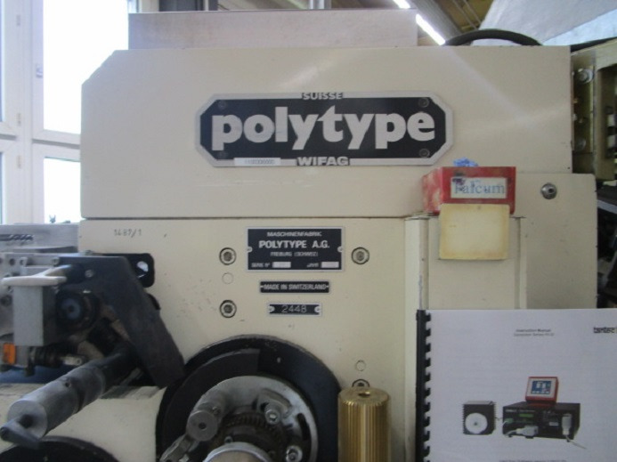 BECHERDRUCKMASCHINE POLYTYPE BDM 400 - Упаковочное оборудование: фото 5 BECHERDRUCKMASCHINE POLYTYPE BDM 400 - Упаковочное оборудование: фото 5