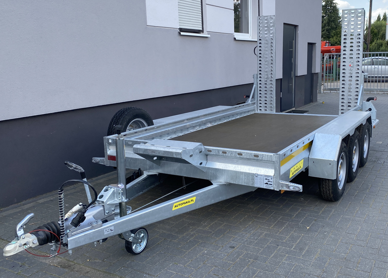 PRZYCZEPA LAWETA DO MINIKOPARKI KOPARKI 3 OSIE / MINI EXCAVATOR TRANSPORTER TRAILER 3 AXLES - Прицеп для спецтехники: фото 5 PRZYCZEPA LAWETA DO MINIKOPARKI KOPARKI 3 OSIE / MINI EXCAVATOR TRANSPORTER TRAILER 3 AXLES - Прицеп для спецтехники: фото 5