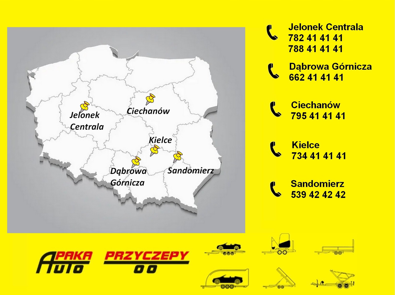 Новый Прицеп бортовой/ Платформа PRZYCZEPA PLATFORMA Z DŹWIGIEM HDS MAXILIFT 110 / PLATFORM TRAILER WITH HDS MAXILIFT 110 CRANE: фото 6