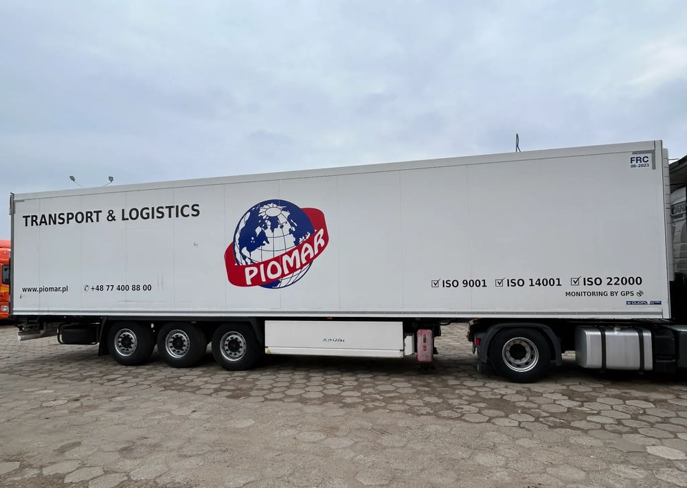 Krone CARRIER VECTOR 1550 / GRUBA ŚCIANA 7 CM / NOWE OPONY / 2017 ROK !! - Полуприцеп-рефрижератор: фото 2 Krone CARRIER VECTOR 1550 / GRUBA ŚCIANA 7 CM / NOWE OPONY / 2017 ROK !! - Полуприцеп-рефрижератор: фото 2